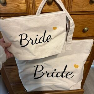 Bride bag and pouch